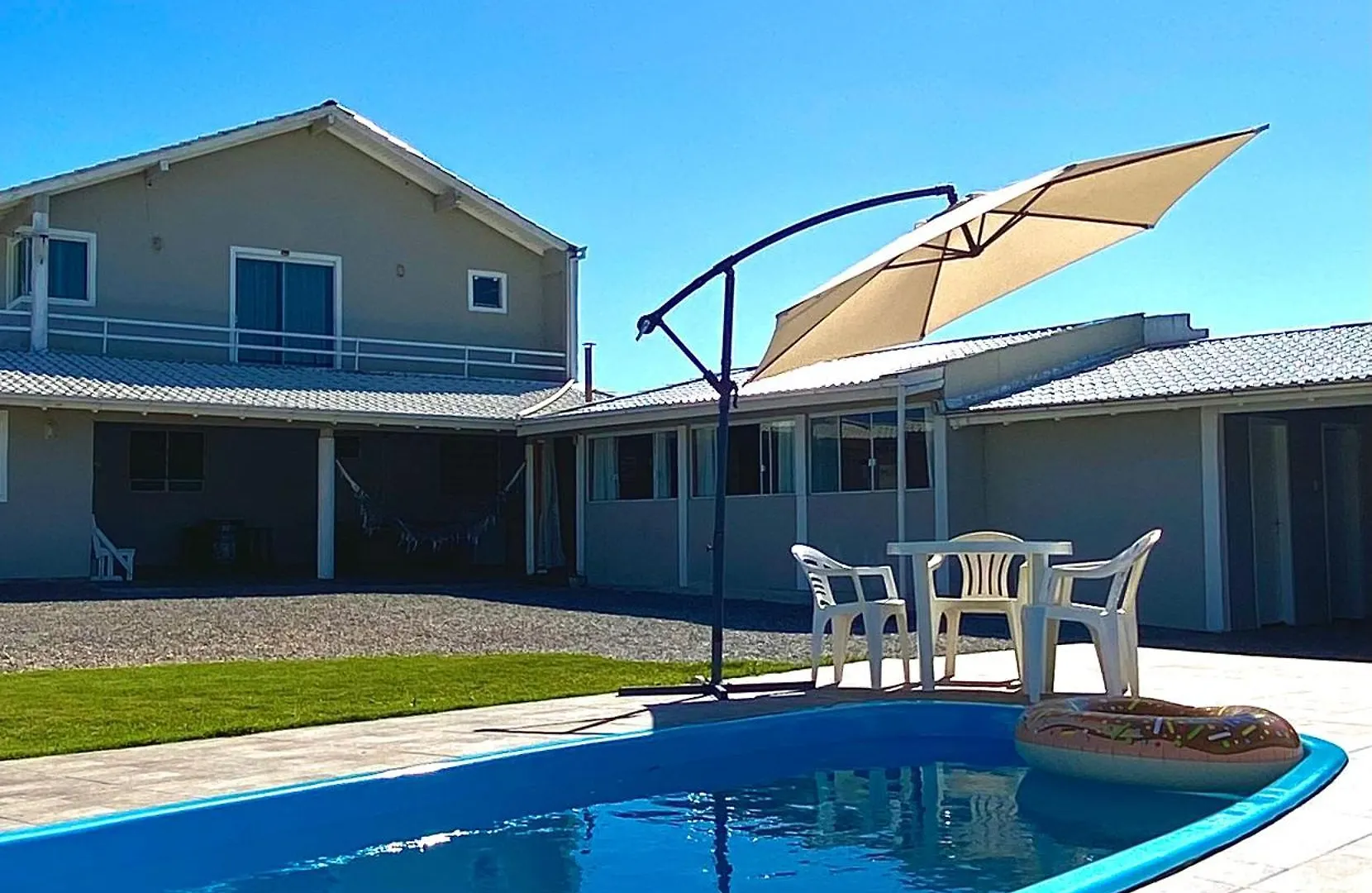 Casa Com Piscina, Hidro E Uma Vista Linda Da Lagoa Imarui Brezilya